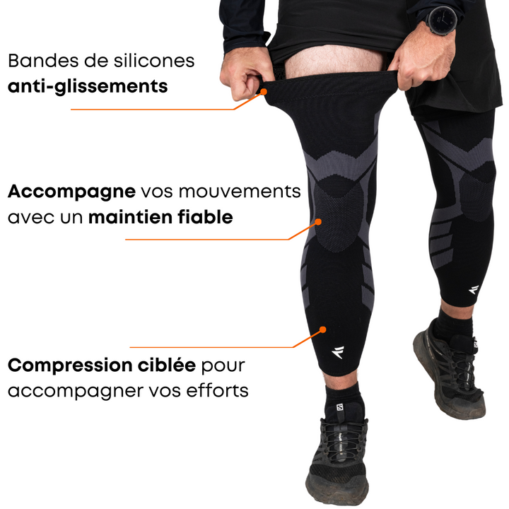Supporto a compressione V2 per ginocchia e gambe